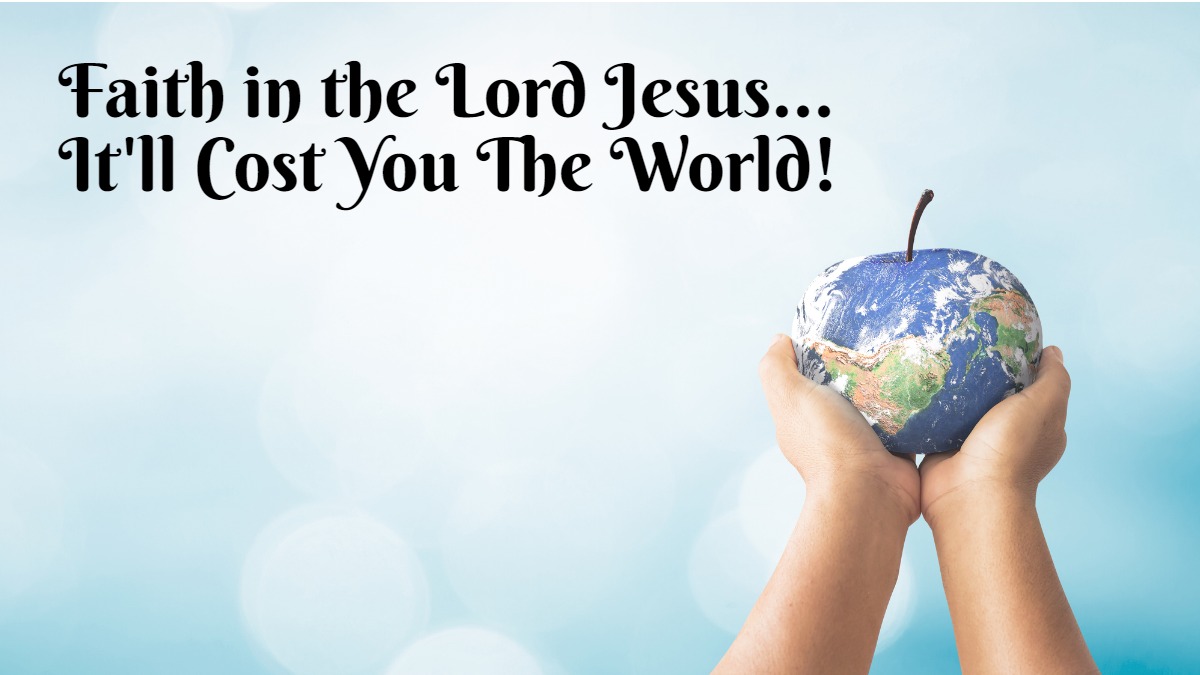 The Cost Of Believing In God